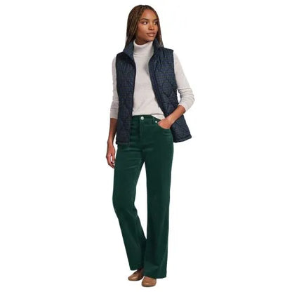 Women's High Rise Wide Leg Corduroy Pants