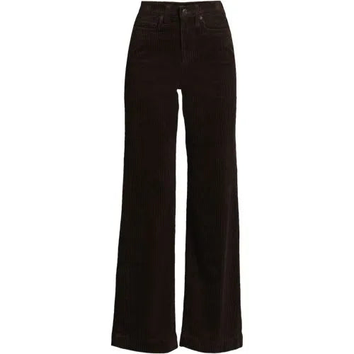 Women's High Rise Wide Leg Corduroy Pants