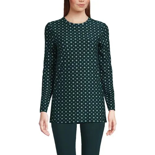Women's Long Sleeve Performance Crew Neck Tunic