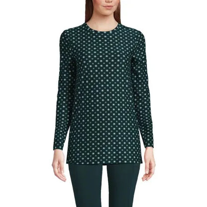 Women's Long Sleeve Performance Crew Neck Tunic