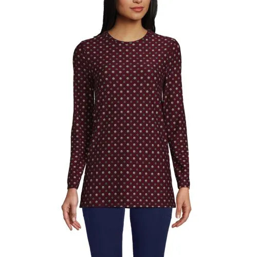 Women's Long Sleeve Performance Crew Neck Tunic