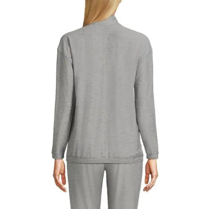 Women's Long Sleeve Performance Zip Front Popover