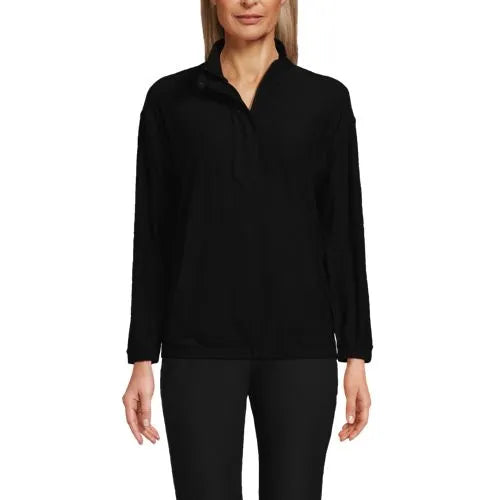 Women's Long Sleeve Performance Zip Front Popover