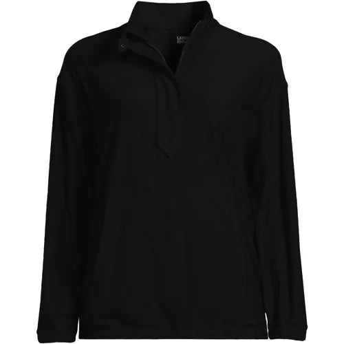 Women's Long Sleeve Performance Zip Front Popover