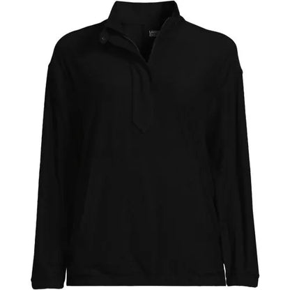 Women's Long Sleeve Performance Zip Front Popover
