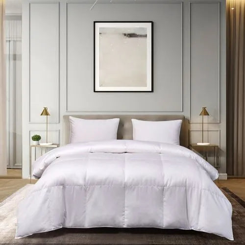 Blue Ridge Home Fashions 1000 Thread Count White Goose Down Supima Cotton Comforter
