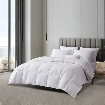 Beautyrest All Season Cotton Blend Feather and Down Fiber Comforter