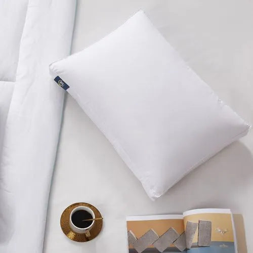Serta Medium Firm Cotton Blend European Down Pillow