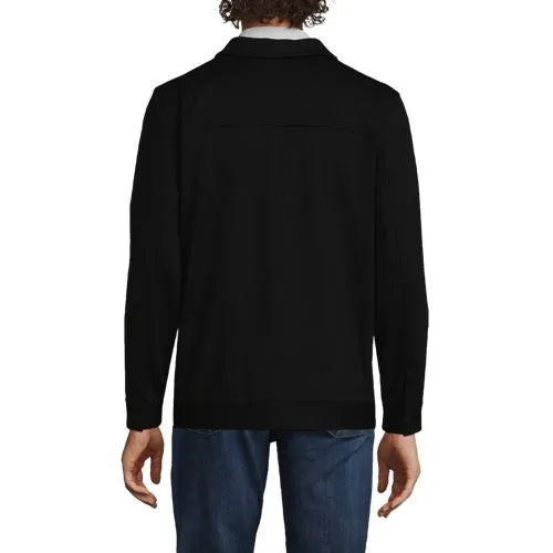 Men's Ponte Shirt Jacket