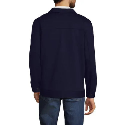 Men's Ponte Shirt Jacket