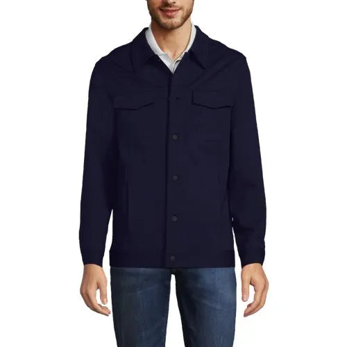 Men's Ponte Shirt Jacket