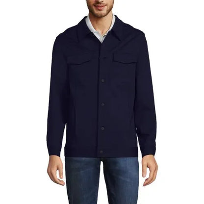 Men's Ponte Shirt Jacket