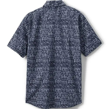 Unisex Performance French Placket Short Sleeve Shirt