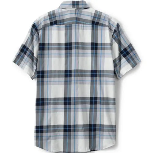 Unisex Performance French Placket Short Sleeve Shirt