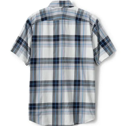 Unisex Performance French Placket Short Sleeve Shirt