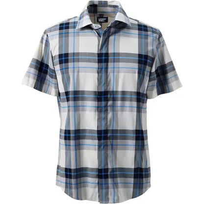 Unisex Performance French Placket Short Sleeve Shirt