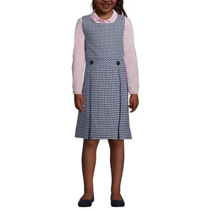 Custom Girls Plaid Jumper