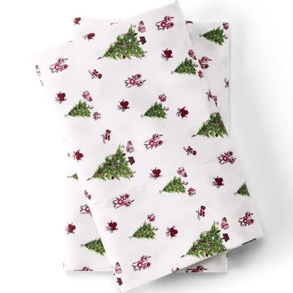 300 Thread Count Cotton Smooth Percale Bed Sheet Set