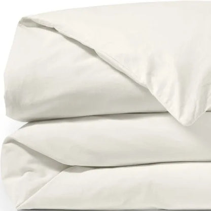 300 Thread Count Cotton Smooth Percale Duvet Bed Cover