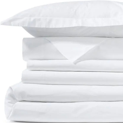 300 Thread Count Cotton Smooth Percale Duvet Bed Cover
