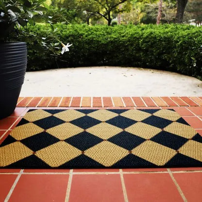 Matterly Neighburly Doormat Harlequin