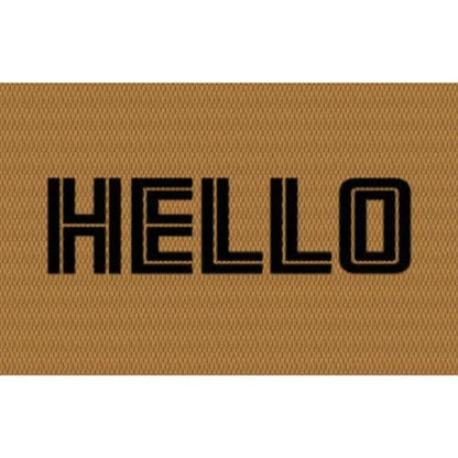 Matterly Neighburly Doormat Hello