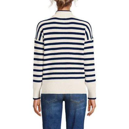 Women's Drifter Cotton Quarter Zip Pullover Sweater