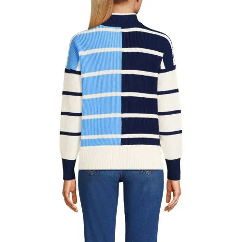 Women's Drifter Cotton Quarter Zip Pullover Sweater