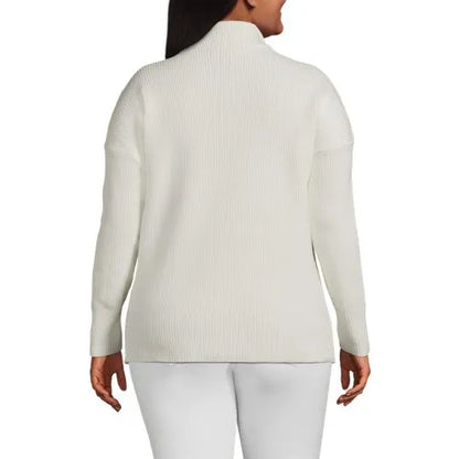 Women's Drifter Cotton Quarter Zip Pullover Sweater