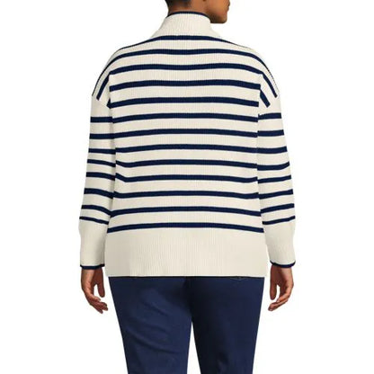 Women's Drifter Cotton Quarter Zip Pullover Sweater