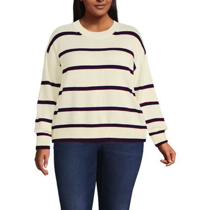 Women's Plus Size Drifter Easy Fit Sweater