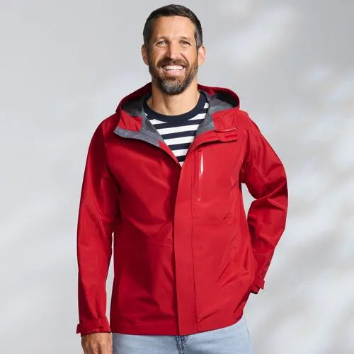 Men's Squall Waterproof Packable Shell Rain Jacket