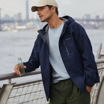 Men's Squall Waterproof Packable Shell Rain Jacket