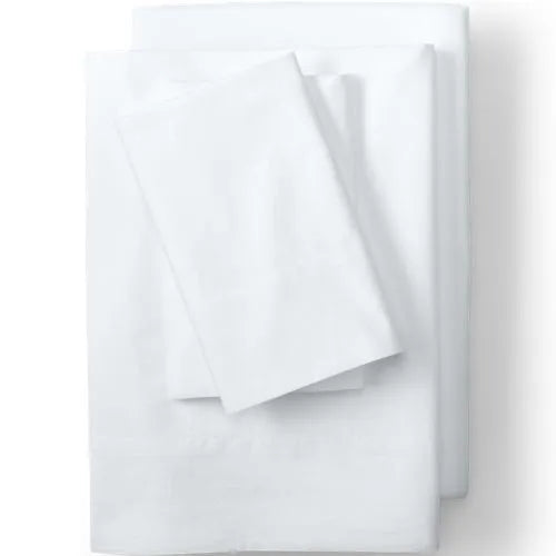 Essential Garment Washed Cotton Percale Bed Sheet Set