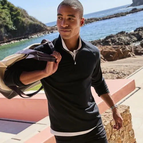 Men's Long Sleeve Flex Performance Quarter Zip