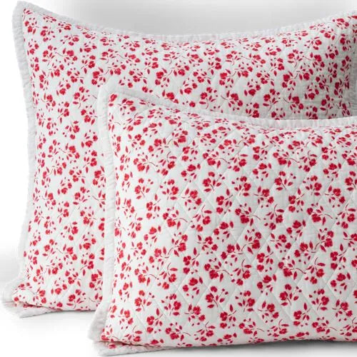 Printed Diamond Double Voile Quilt