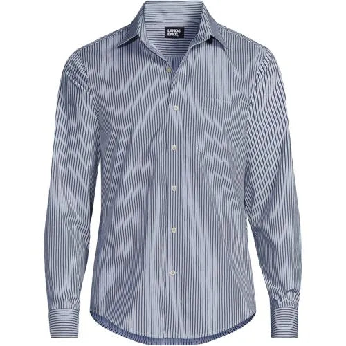 Men's Traditional Fit Long Sleeve Travel Kit Shirt