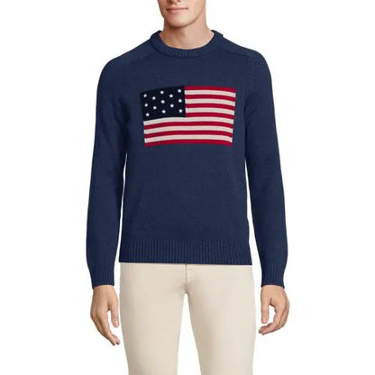 Men's Drifter Flag Crew Neck Sweater