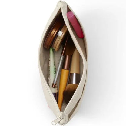 Zipper Canvas Pouch