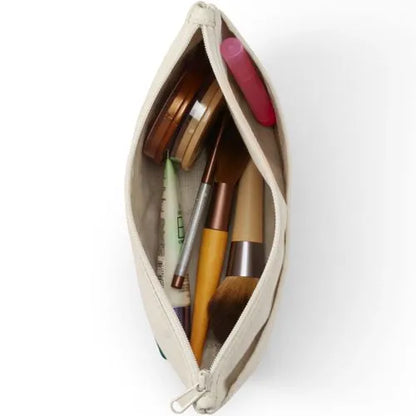 Zipper Canvas Pouch