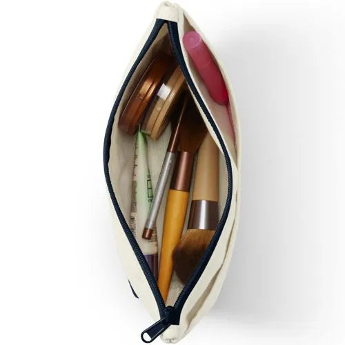 Zipper Canvas Pouch