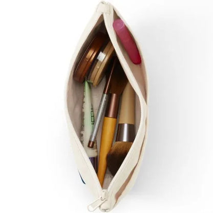 Zipper Canvas Pouch