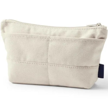 Zipper Canvas Pouch