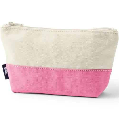 Zipper Canvas Pouch