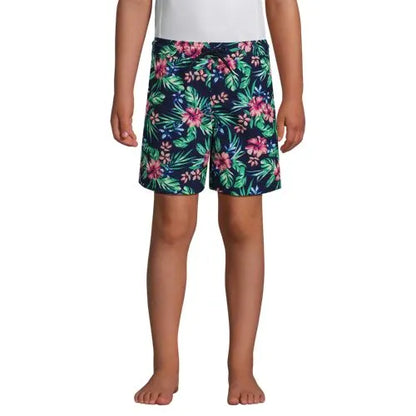 Boys Active Stretch Swim Trunks