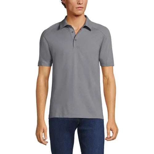 Unisex Short Sleeve Recycle Polo