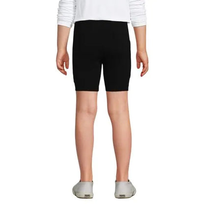 Girls Tough Cotton Bike Short with Pockets
