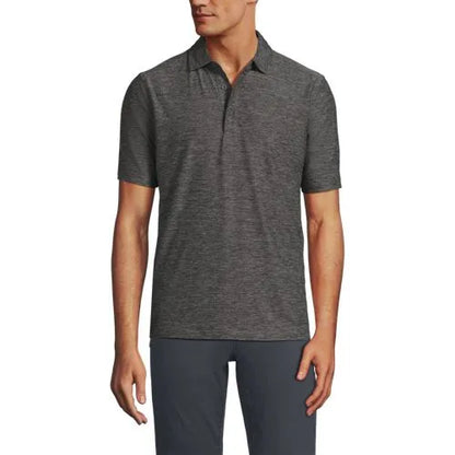 Men's Short Sleeve Flex Performance Pieced Yoke Polo