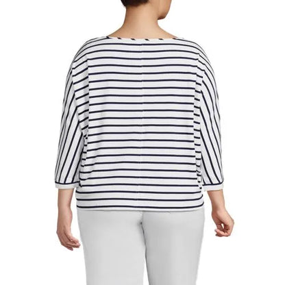 Women's Plus Size Lightweight Jersey Top