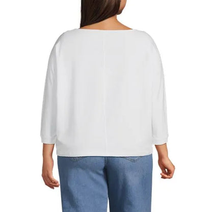 Women's Plus Size Lightweight Jersey Top